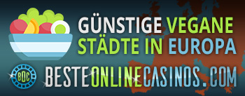 Günstige europäische Städte für Veganer